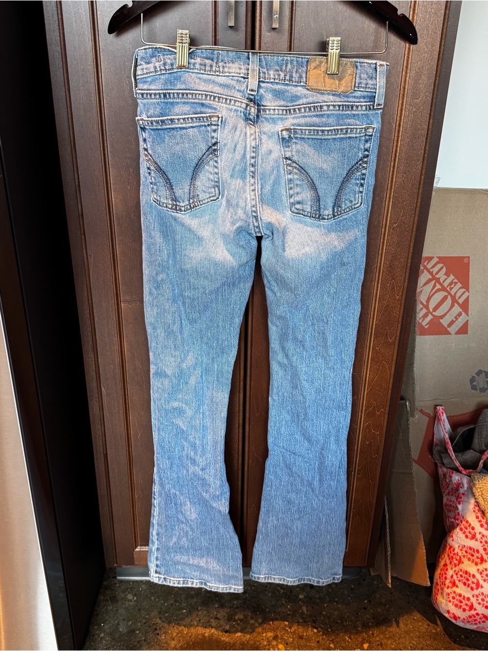 Vintage Y2K Hollister Cali Flare Jeans Women’s 5L Medium Wash Denim - Picture 10 of 12